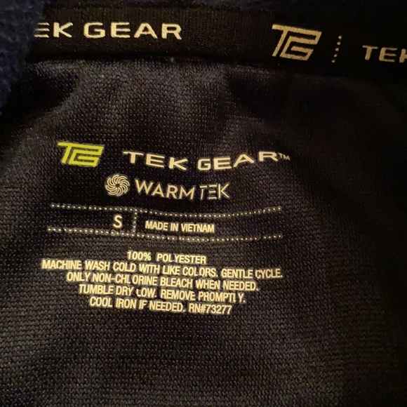 Tek Gear Men’s Black Warmtek Hoodie - Picture 4 of 4